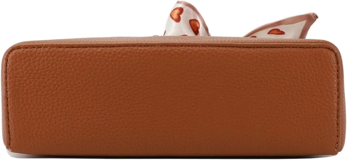Crossbody Bag for Women Top-Handle Pouch Bag Designer Shoulder Leather Handbag Trendy Purse