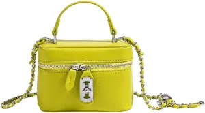 Crossbody Bag for Women Y2K Trendy Small Vegan Leather Hobo Purses Shoulder Handbags with Chain Strap