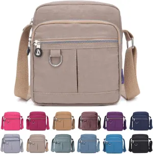 Crossbody Bag Purse For Women Nylon Waterproof Shoulder Handbags Casual Travel Messenger Bag Lightweight Pocketbooks