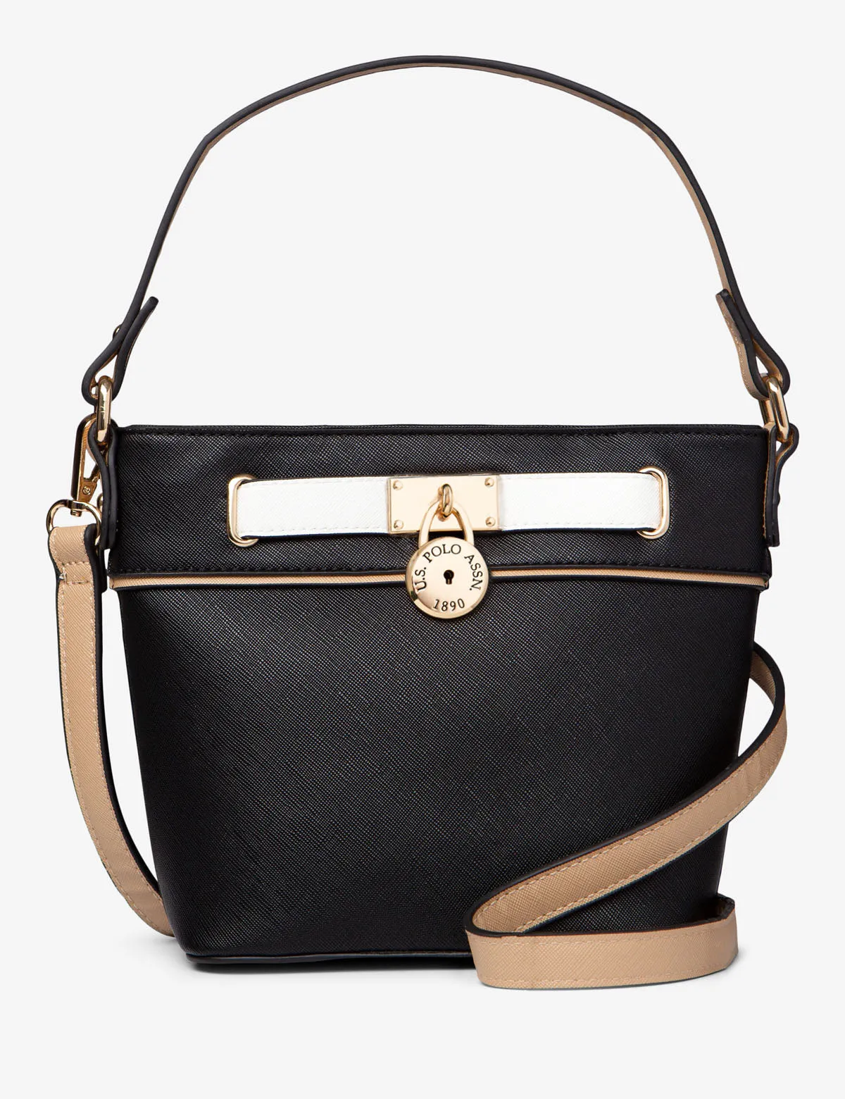 CROSSBODY BAG WITH BELTED LOCK