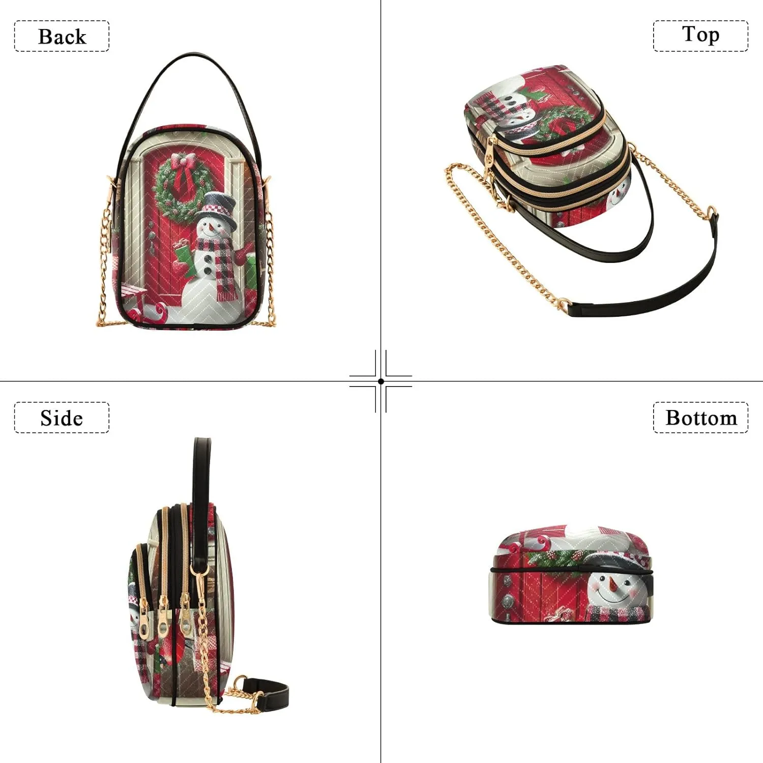 Crossbody Bags for Women Quilted Purse Crossbody