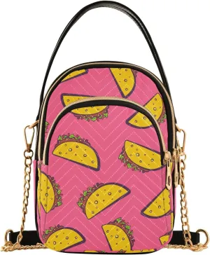 Crossbody Bags for Women Space Quilted Chain Crossbody Purses Trendy Cross Body Phone Purse Handbag