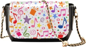 Crossbody Bags for Women Trendy Women's Black Shoulder Bag Small PU Leather Flap Cross Body Bag Handbags