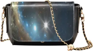 Crossbody Bags for Women Trendy Women's Black Shoulder Bag Small PU Leather Flap Cross Body Bag Handbags