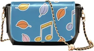 Crossbody Bags for Women Trendy Women's Black Shoulder Bag Small PU Leather Flap Cross Body Bag Handbags