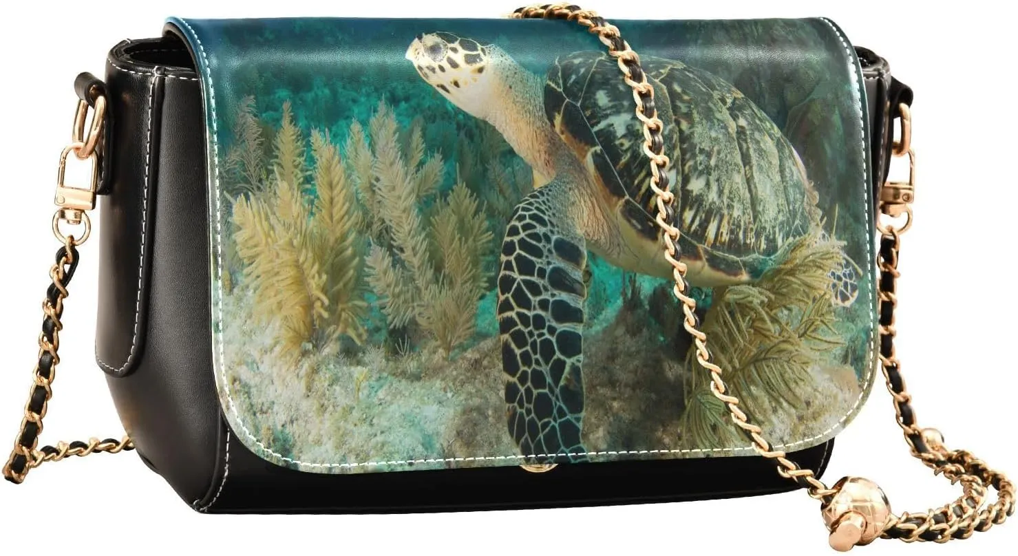 Crossbody Bags for Women Trendy Women's Black Shoulder Bag Small PU Leather Flap Cross Body Bag Handbags
