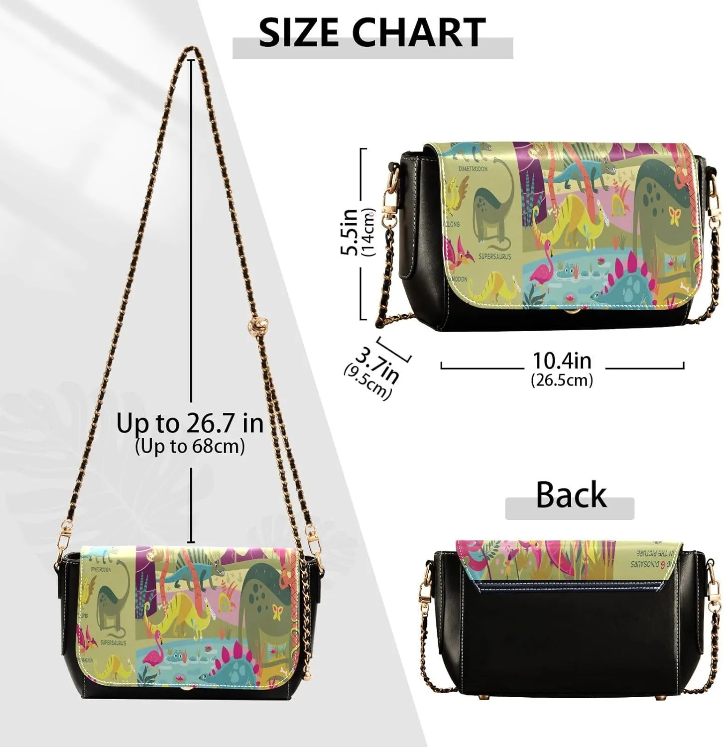Crossbody Bags for Women Trendy Women's Black Shoulder Bag Small PU Leather Flap Cross Body Bag Handbags
