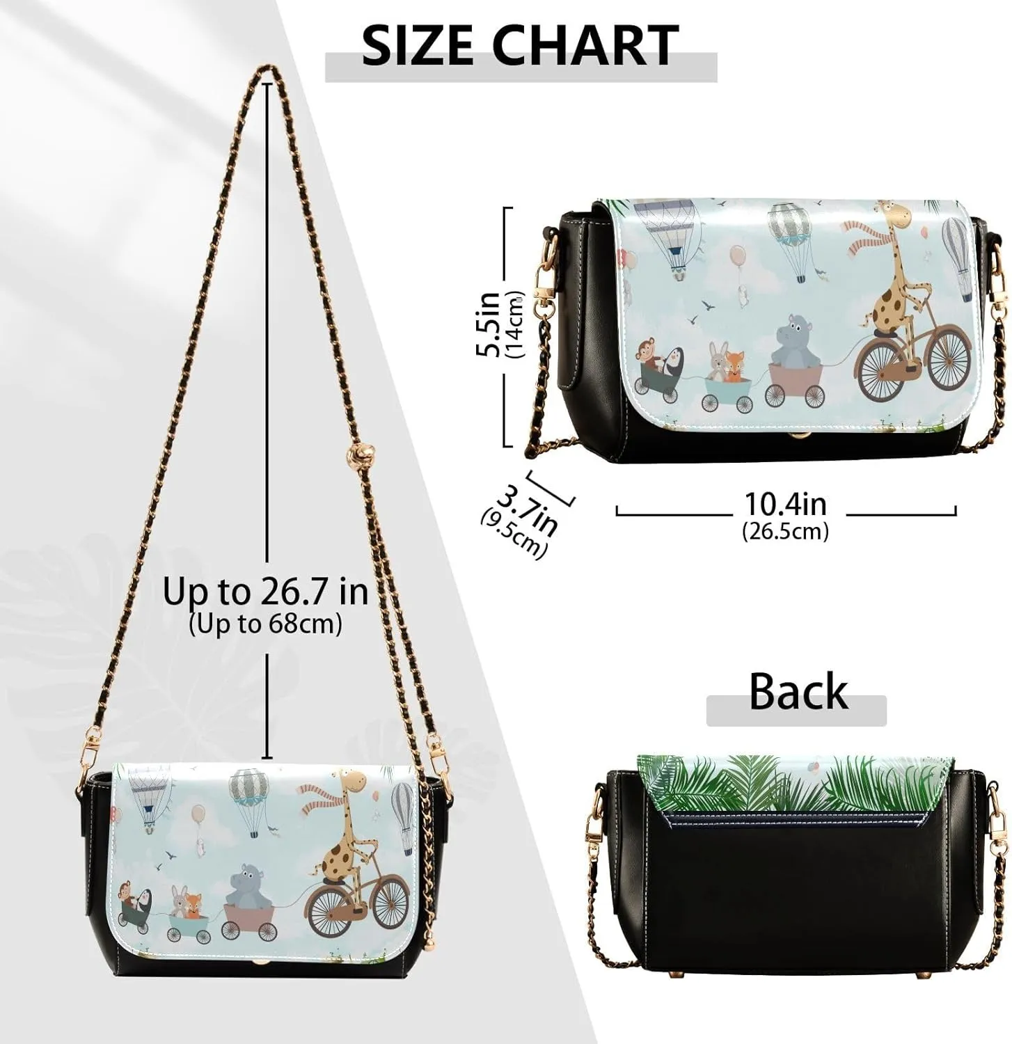 Crossbody Bags for Women Trendy Women's Black Shoulder Bag Small PU Leather Flap Cross Body Bag Handbags