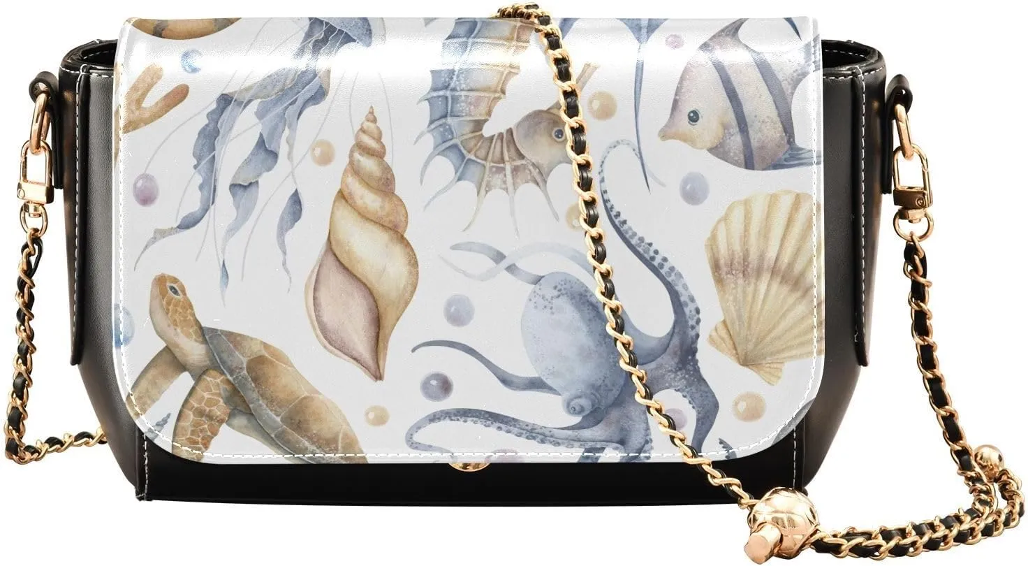 Crossbody Bags for Women Trendy Women's Black Shoulder Bag Small PU Leather Flap Cross Body Bag Handbags
