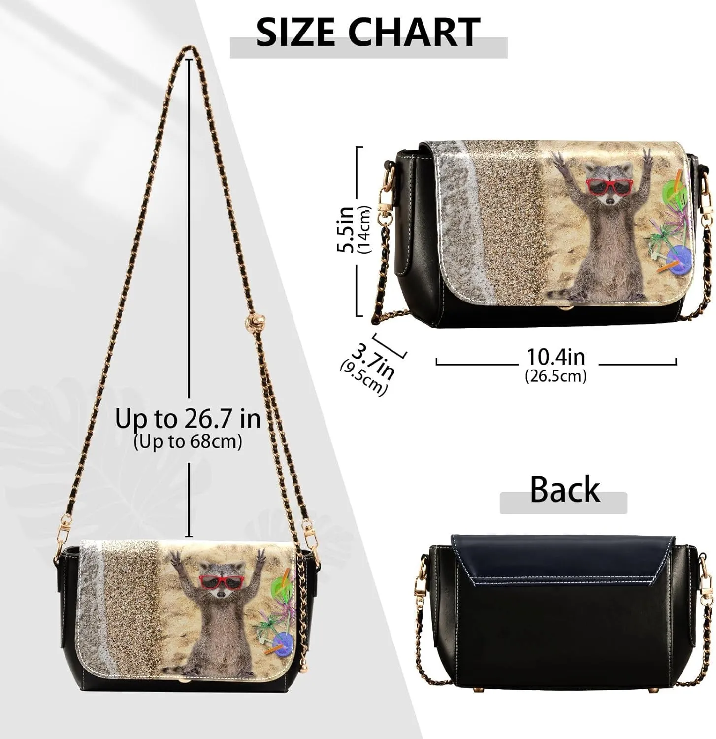 Crossbody Bags for Women Trendy Women's Black Shoulder Bag Small PU Leather Flap Cross Body Bag Handbags