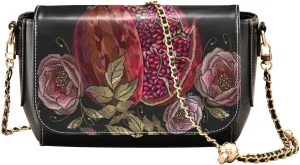 Crossbody Bags for Women Trendy Women's Black Shoulder Bag Small PU Leather Flap Cross Body Bag Handbags