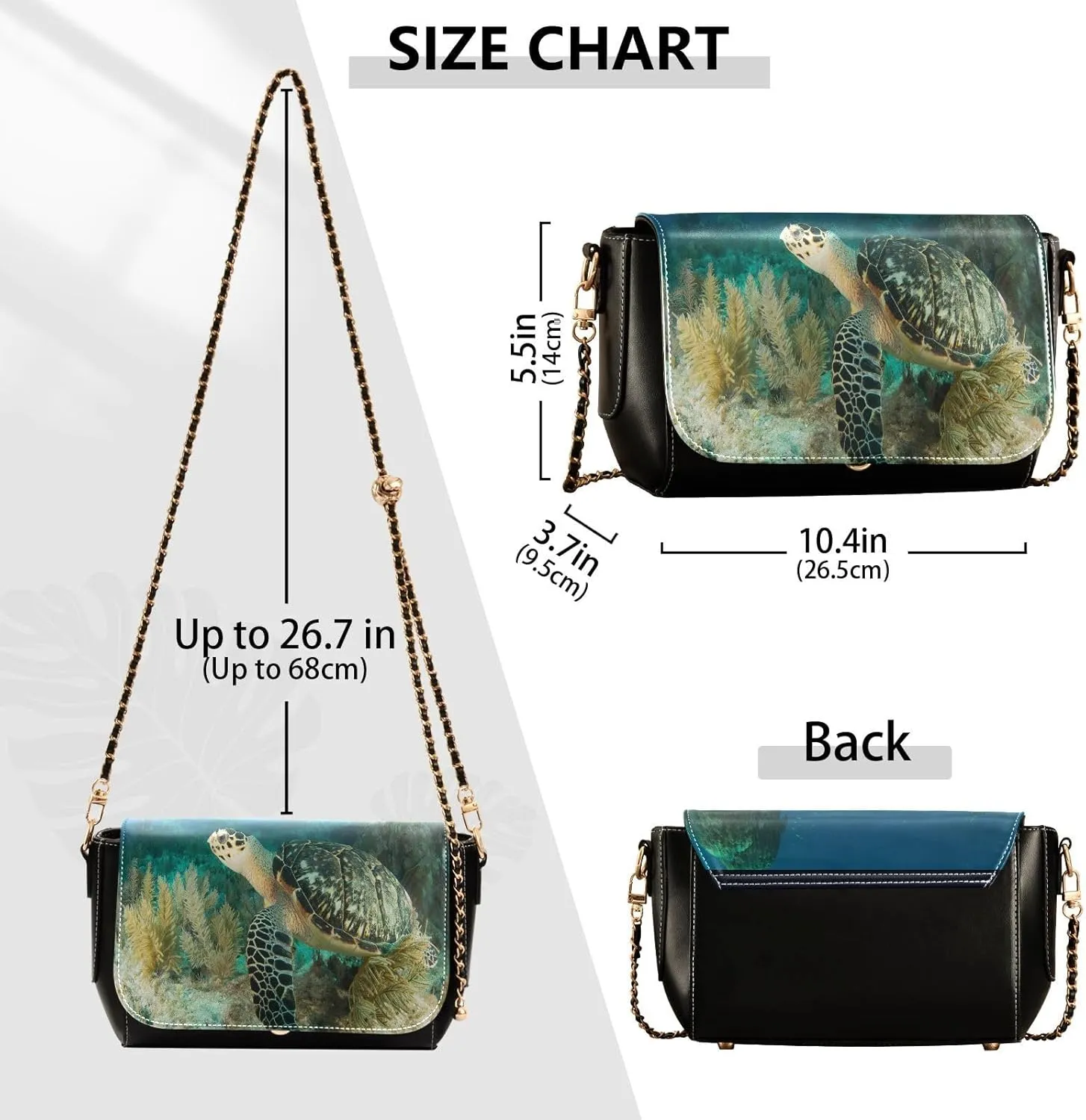 Crossbody Bags for Women Trendy Women's Black Shoulder Bag Small PU Leather Flap Cross Body Bag Handbags