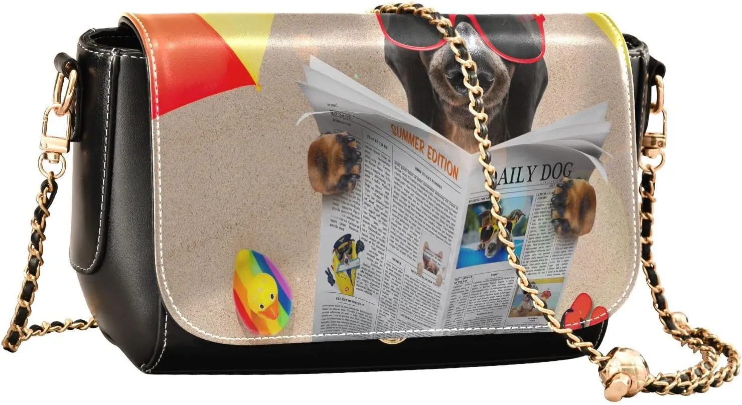 Crossbody Bags for Women Trendy Women's Black Shoulder Bag Small PU Leather Flap Cross Body Bag Handbags