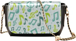 Crossbody Bags for Women Trendy Women's Black Shoulder Bag Small PU Leather Flap Cross Body Bag Handbags
