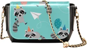 Crossbody Bags for Women Trendy Women's Black Shoulder Bag Small PU Leather Flap Cross Body Bag Handbags