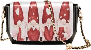 Crossbody Bags for Women Trendy Women's Black Shoulder Bag Small PU Leather Flap Cross Body Bag Handbags
