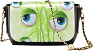 Crossbody Bags for Women Trendy Women's Black Shoulder Bag Small PU Leather Flap Cross Body Bag Handbags