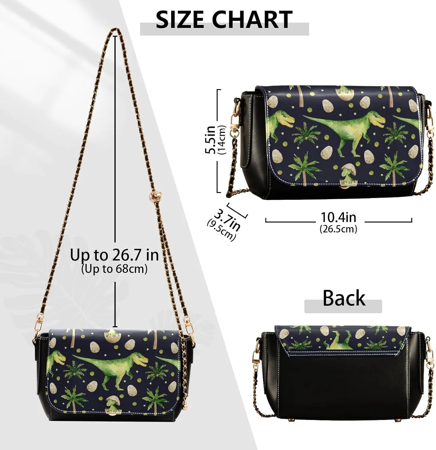 Crossbody Bags for Women Trendy Women's Black Shoulder Bag Small PU Leather Flap Cross Body Bag Handbags