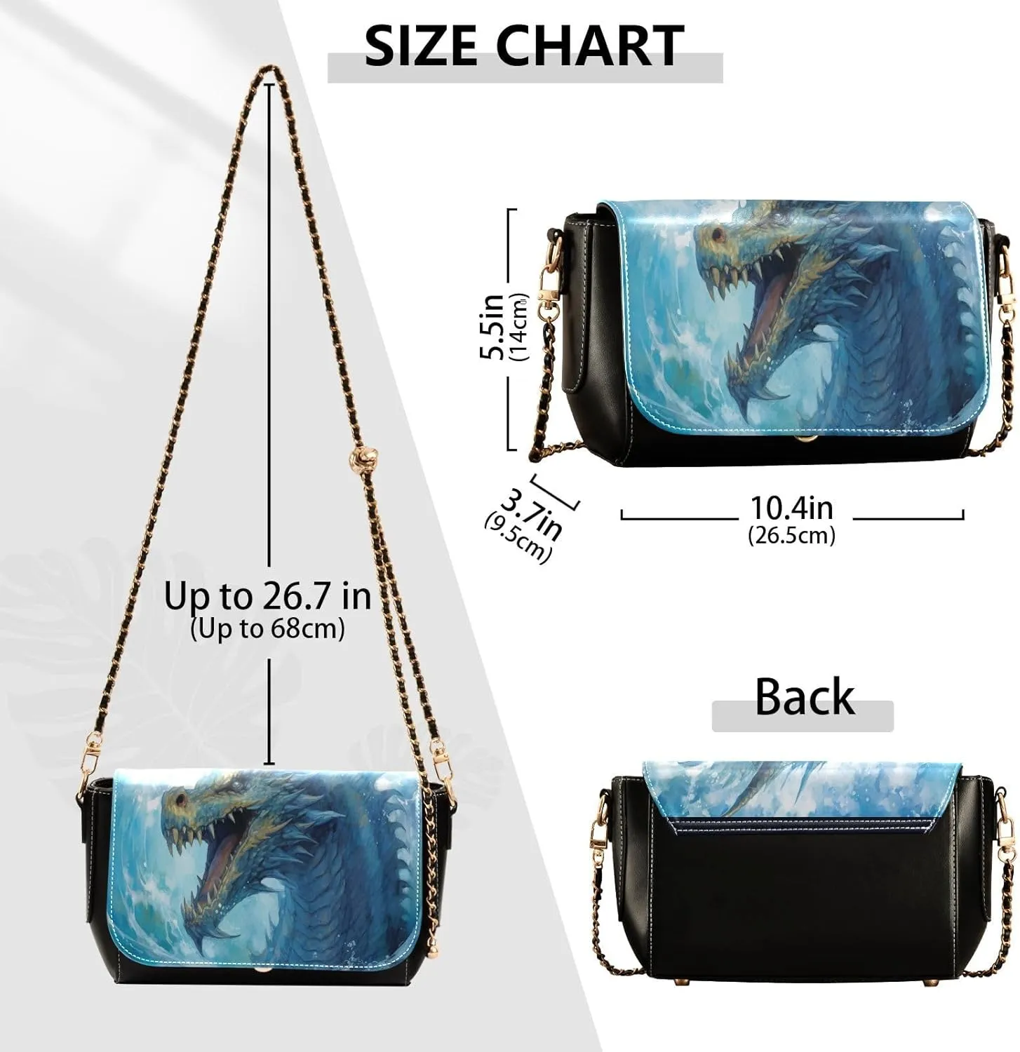 Crossbody Bags for Women Trendy Women's Black Shoulder Bag Small PU Leather Flap Cross Body Bag Handbags
