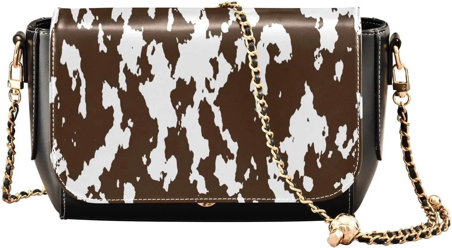 Crossbody Bags for Women Trendy Women's Black Shoulder Bag Small PU Leather Flap Cross Body Bag Handbags