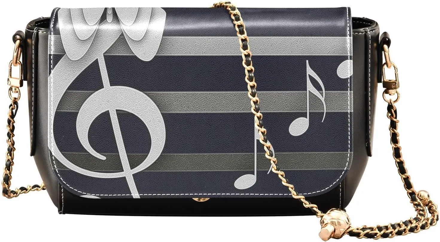 Crossbody Bags for Women Trendy Women's Black Shoulder Bag Small PU Leather Flap Cross Body Bag Handbags
