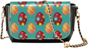 Crossbody Bags for Women Trendy Women's Black Shoulder Bag Small PU Leather Flap Cross Body Bag Handbags
