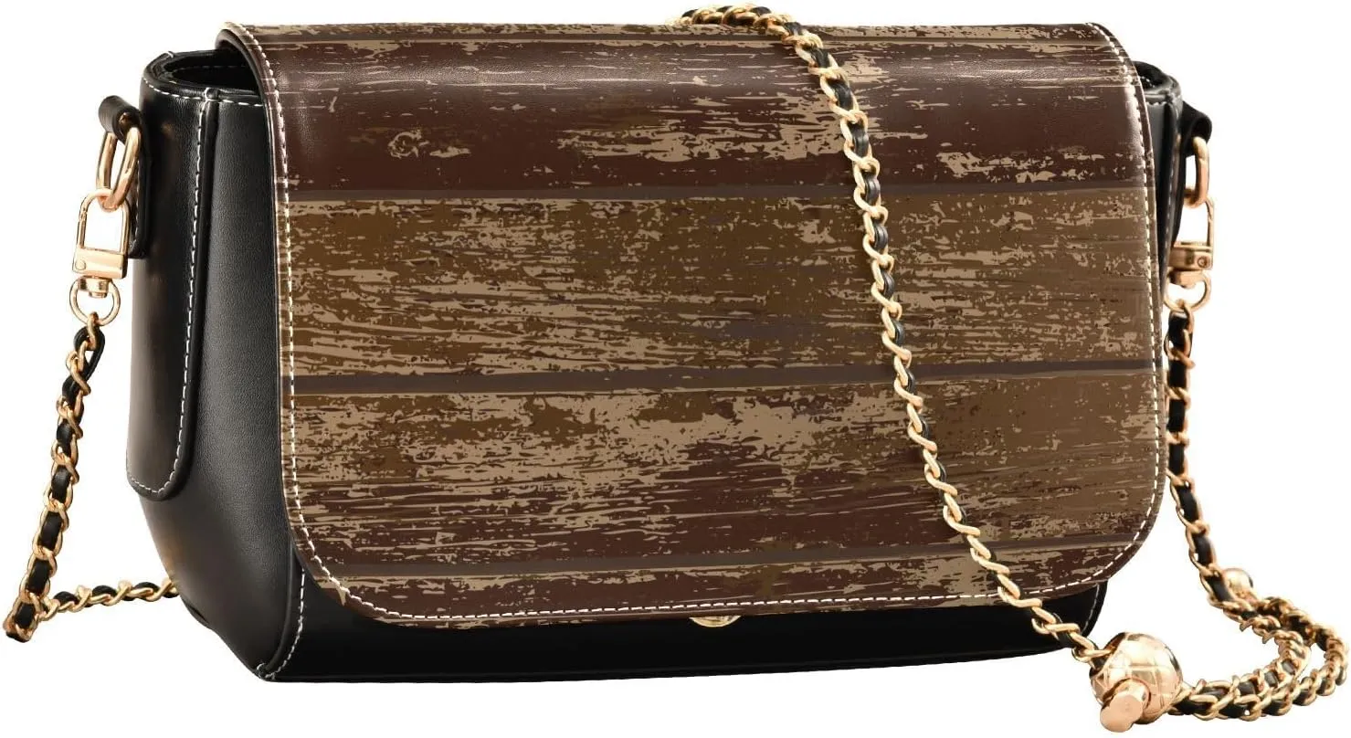 Crossbody Bags for Women Trendy Women's Black Shoulder Bag Small PU Leather Flap Cross Body Bag Handbags