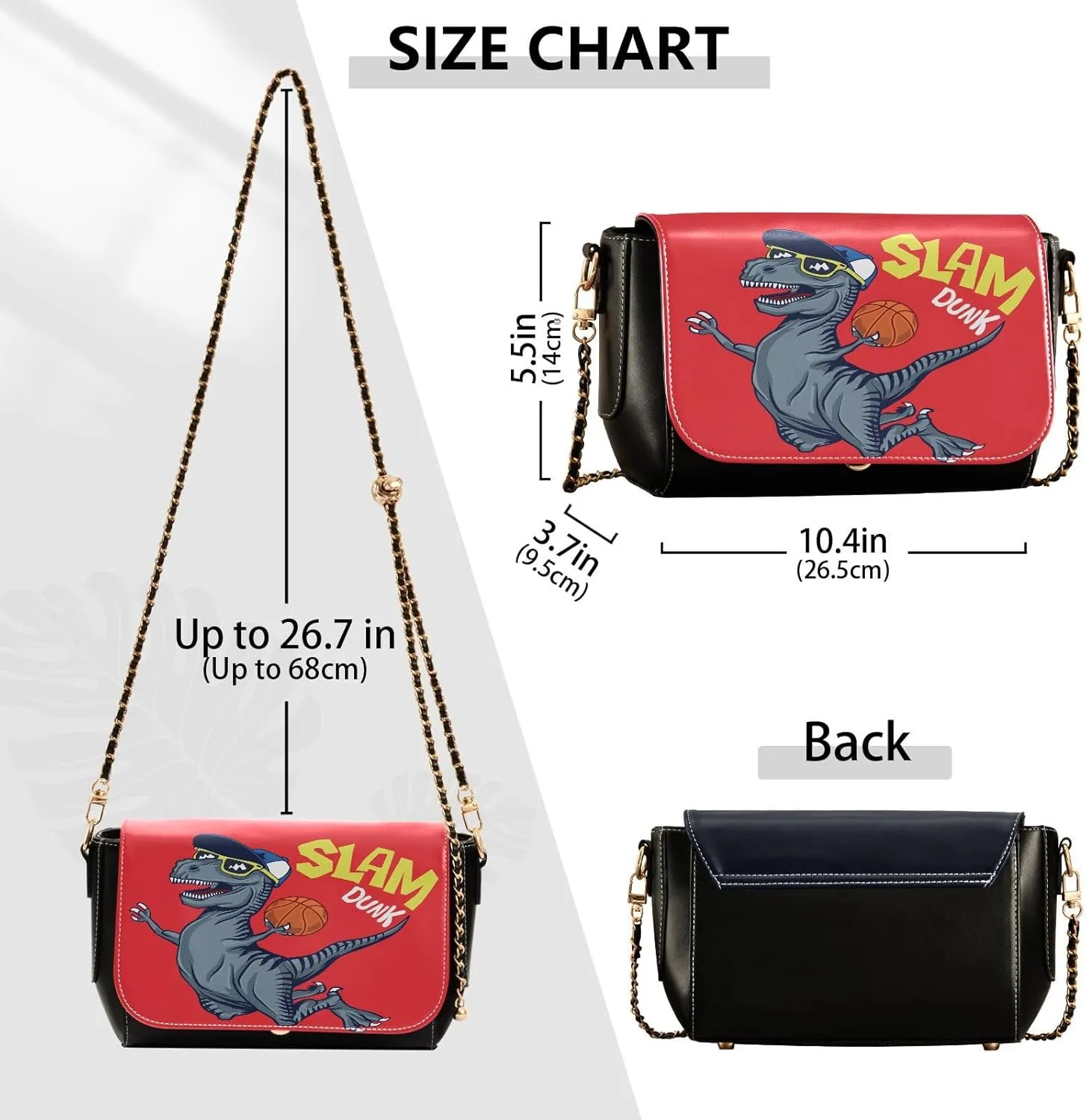 Crossbody Bags for Women Trendy Women's Black Shoulder Bag Small PU Leather Flap Cross Body Bag Handbags