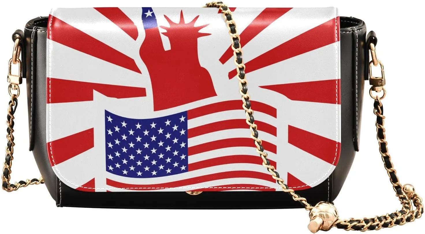 Crossbody Bags for Women Trendy Women's Black Shoulder Bag Small PU Leather Flap Cross Body Bag Handbags