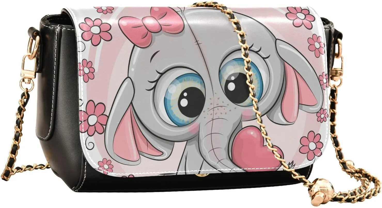Crossbody Bags for Women Trendy Women's Black Shoulder Bag Small PU Leather Flap Cross Body Bag Handbags