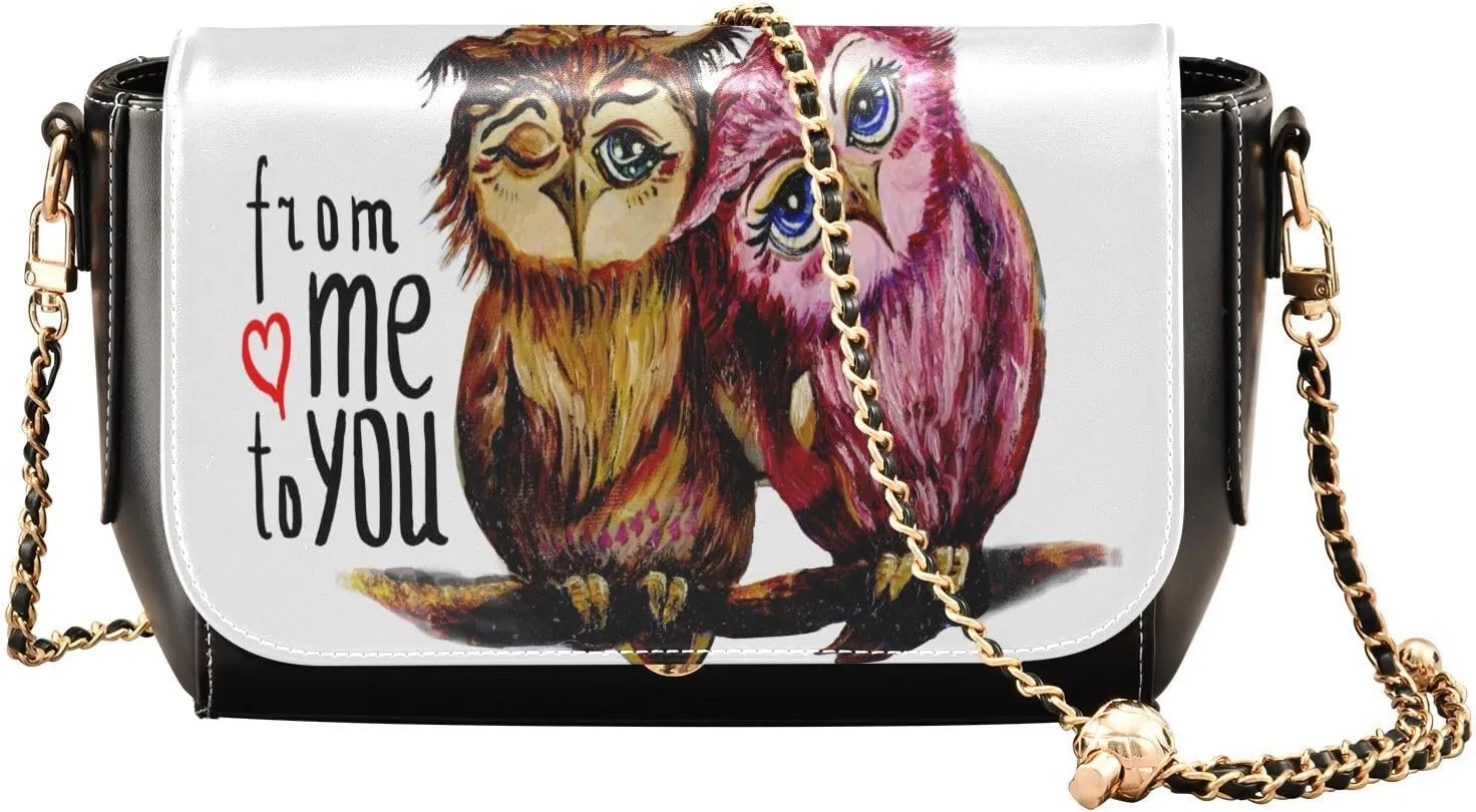 Crossbody Bags for Women Trendy Women's Black Shoulder Bag Small PU Leather Flap Cross Body Bag Handbags