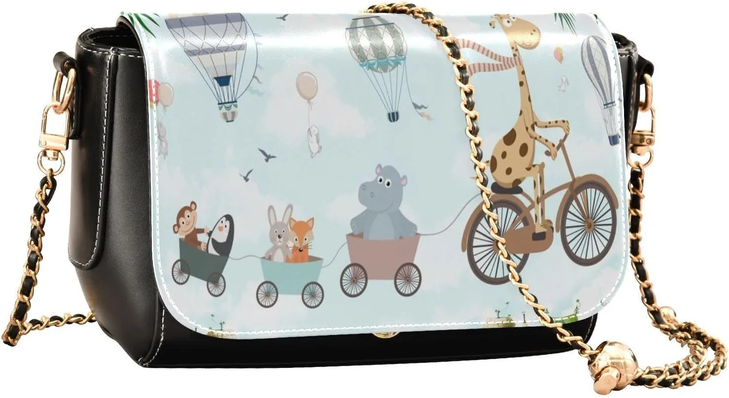 Crossbody Bags for Women Trendy Women's Black Shoulder Bag Small PU Leather Flap Cross Body Bag Handbags