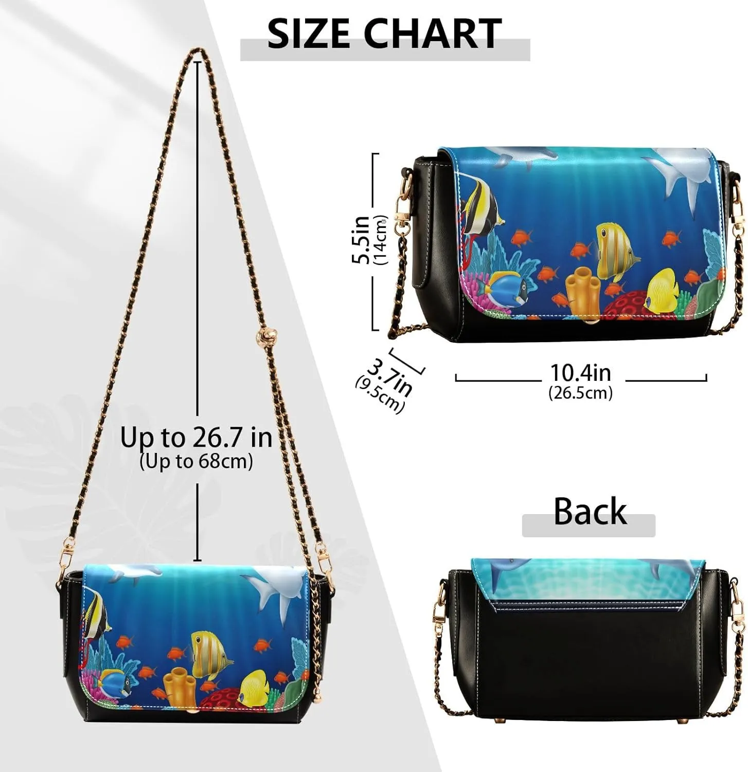 Crossbody Bags for Women Trendy Women's Black Shoulder Bag Small PU Leather Flap Cross Body Bag Handbags