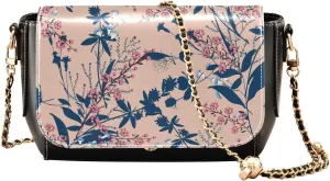 Crossbody Bags for Women Trendy Women's Black Shoulder Bag Small PU Leather Flap Cross Body Bag Handbags