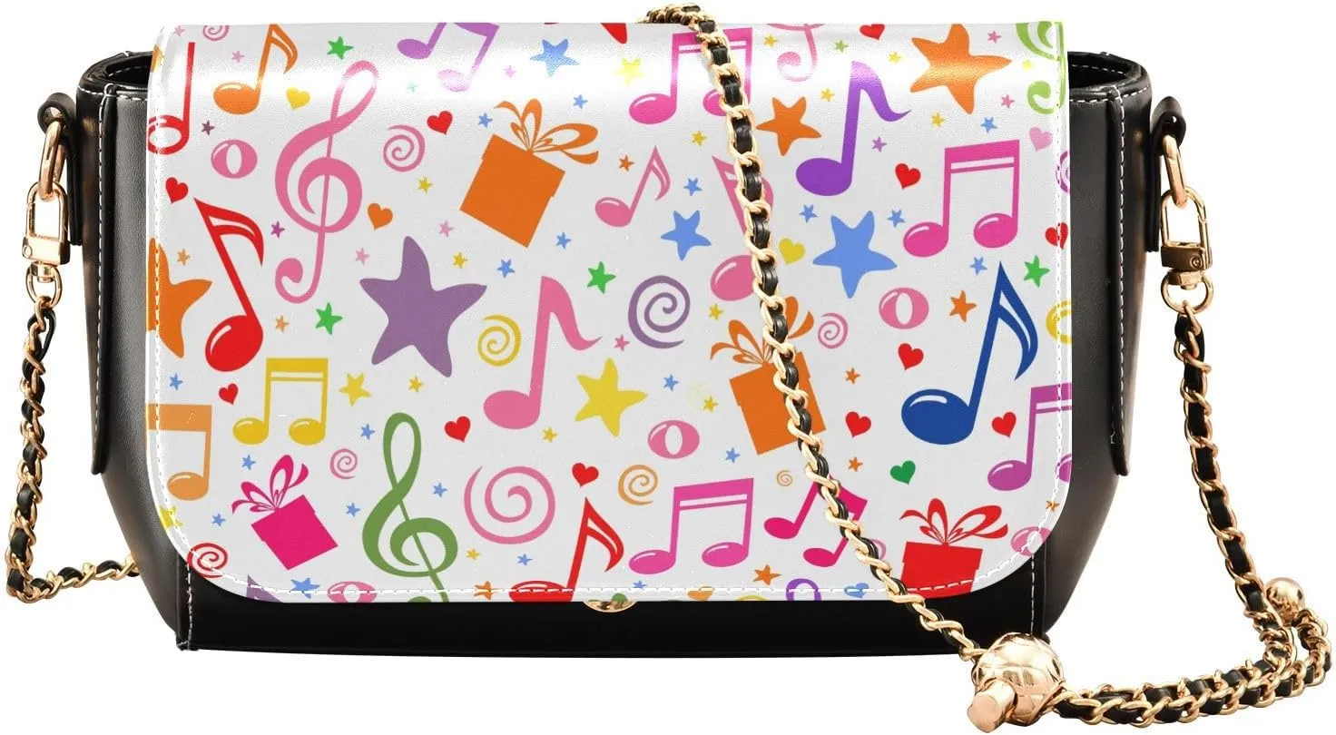 Crossbody Bags for Women Trendy Women's Black Shoulder Bag Small PU Leather Flap Cross Body Bag Handbags