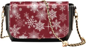 Crossbody Bags for Women Trendy Women's Black Shoulder Bag Small PU Leather Flap Cross Body Bag Handbags