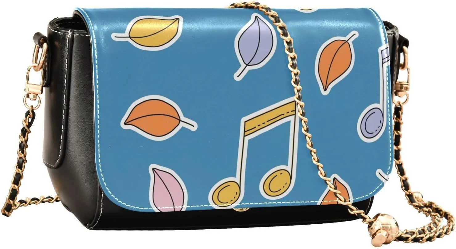 Crossbody Bags for Women Trendy Women's Black Shoulder Bag Small PU Leather Flap Cross Body Bag Handbags