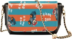 Crossbody Bags for Women Trendy Women's Black Shoulder Bag Small PU Leather Flap Cross Body Bag Handbags