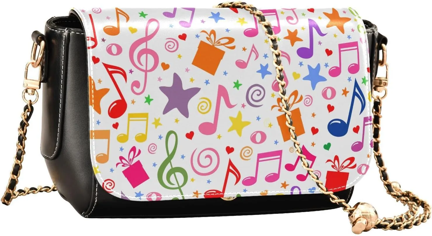 Crossbody Bags for Women Trendy Women's Black Shoulder Bag Small PU Leather Flap Cross Body Bag Handbags