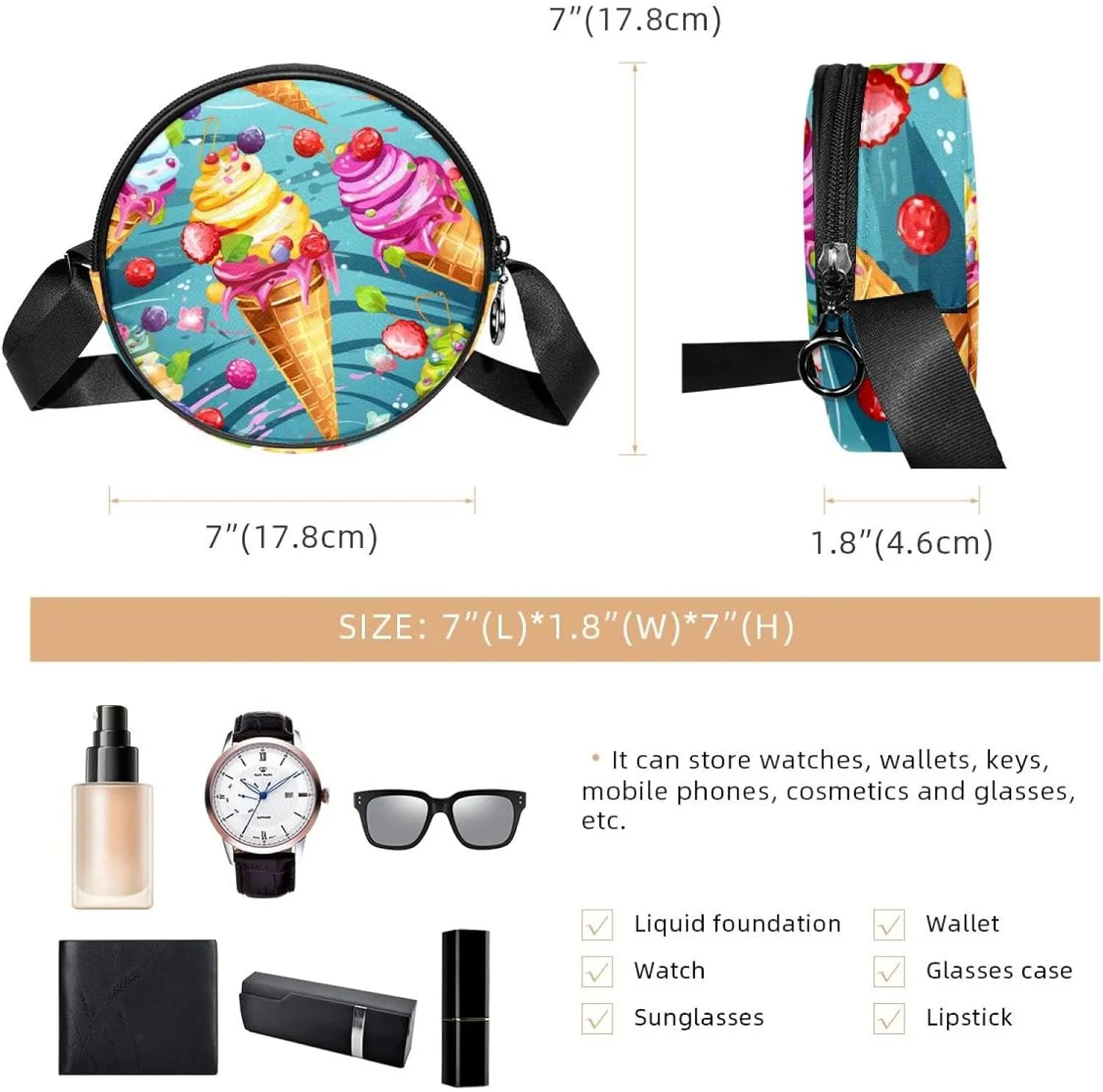 Crossbody Bags for Women,Crossbody Bag Men,Small Sling Bag,Crossbody Purse