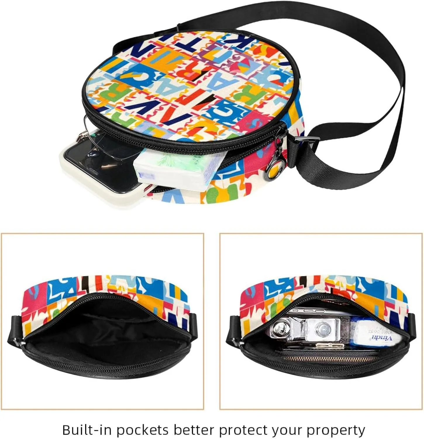 Crossbody Bags for Women,Crossbody Bag Men,Small Sling Bag,Crossbody Purse