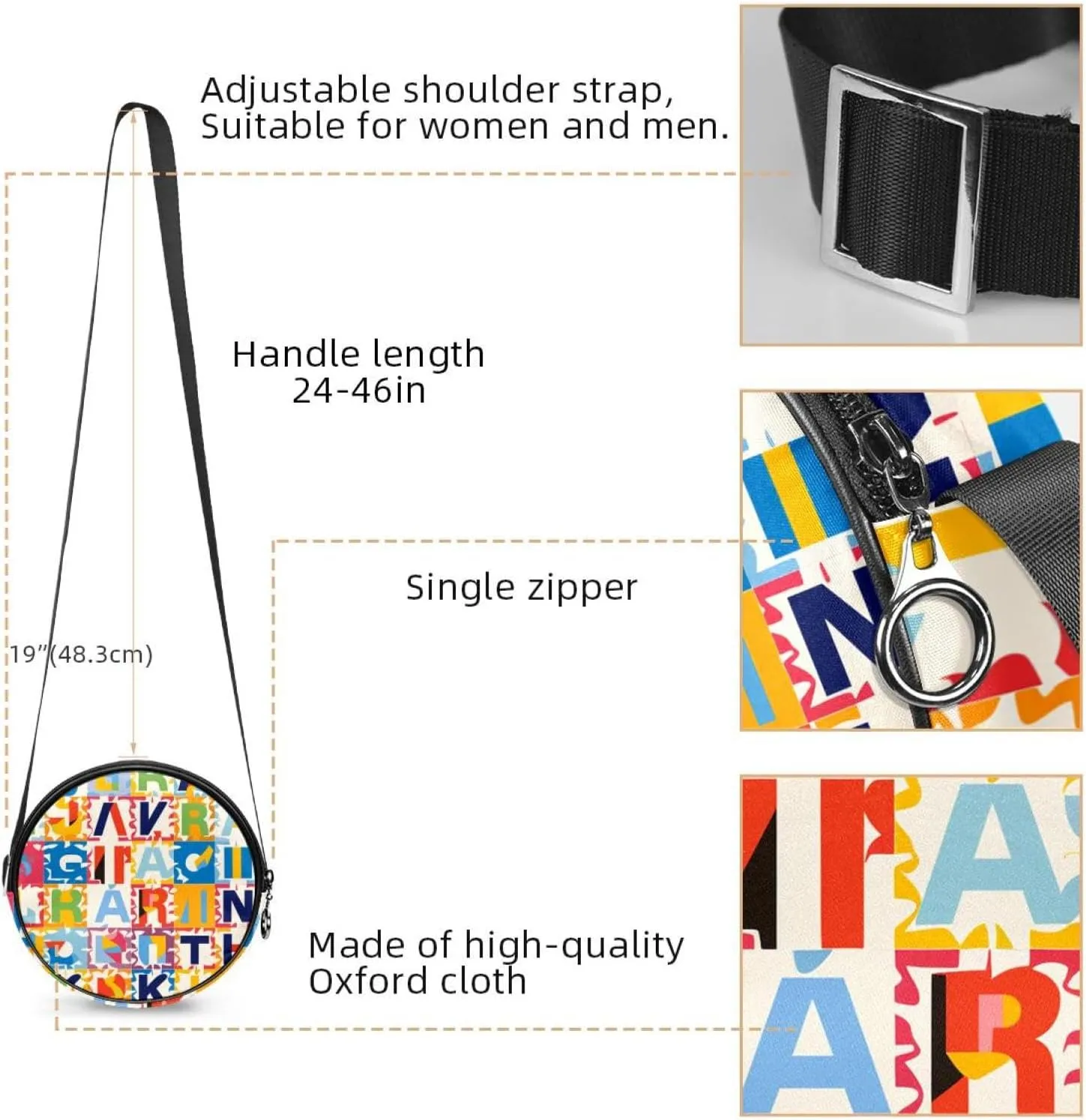 Crossbody Bags for Women,Crossbody Bag Men,Small Sling Bag,Crossbody Purse