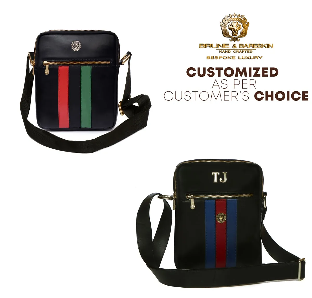 Crossbody City Bag with LGBT Strip