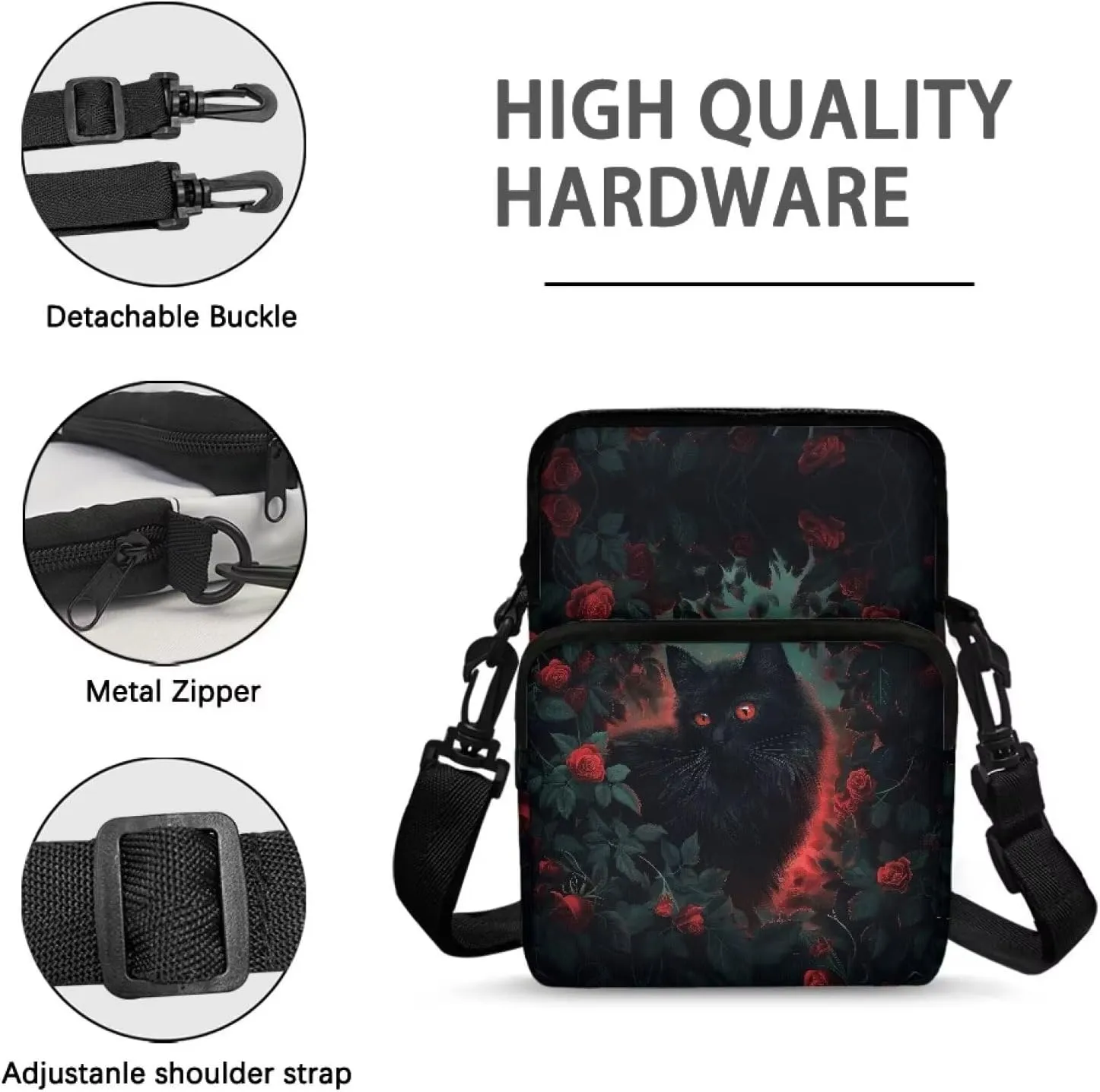 Crossbody Phone Bag Shoulder Arm Bag Cell Phone Purse Key Holder Credit Card Organiser Wallet