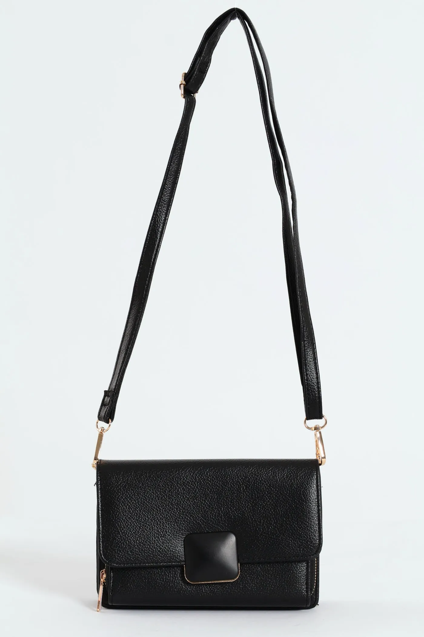 Crossbody Wallet - Black