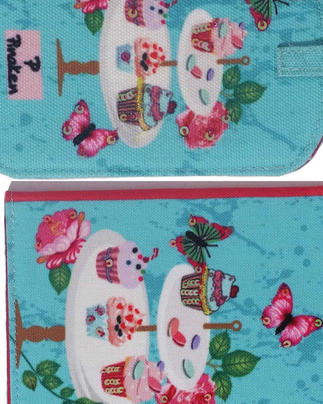 Cupcake Passport & One Luggage Tag Combo