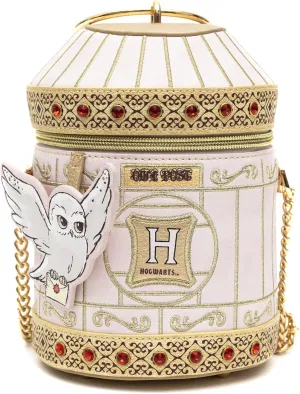 Danielle NicolexHarry Potter Owl Post Bird Cage Crossbody Bag - Fashion Cosplay Disneybound Cute Crossbody Bags, Multicolor