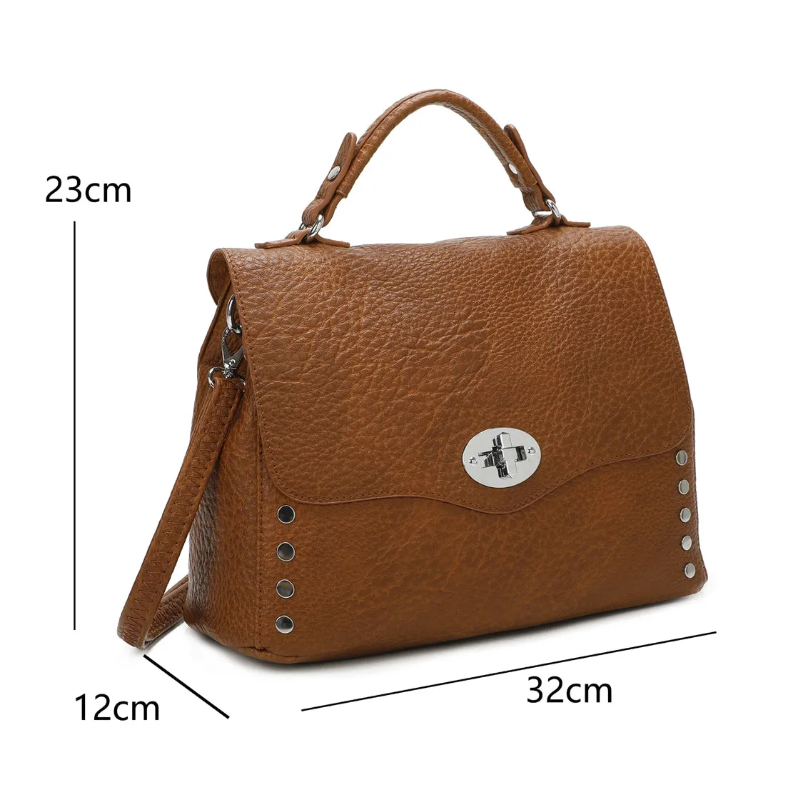 Delia - Stone Stud Cross Body Bag