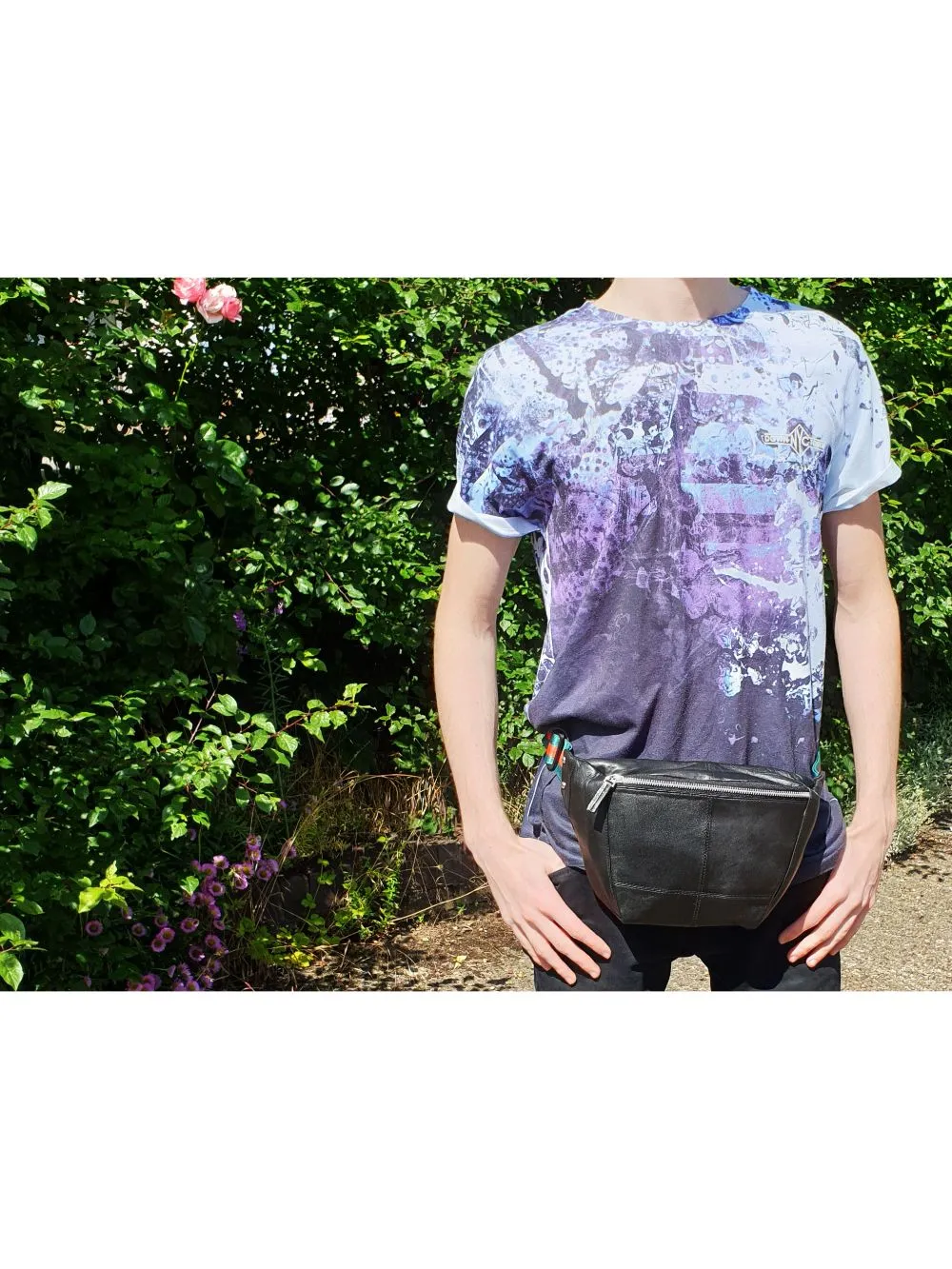 Designer Bumbag - Stylish Fashion Waist Pack or Crossbody Bag - RL626