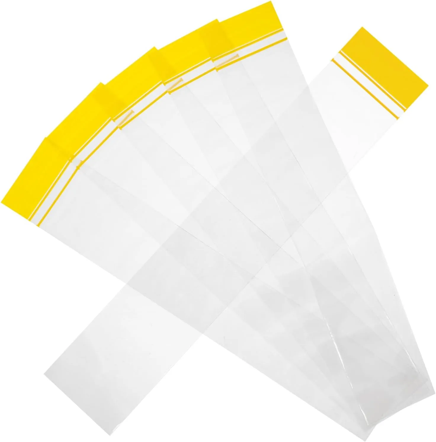 Didiseaon 100pcs Ice Sucker Making Pouch Mold Diy Ice Candy Bag Reusable Plastic for Homemade Ice Creams
